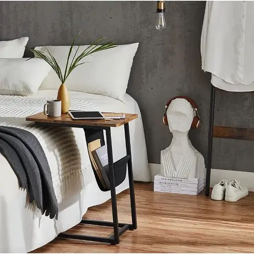 Журнальний столик Leobert Nastriy приставний з кишенею в стилі Loft - фото 6