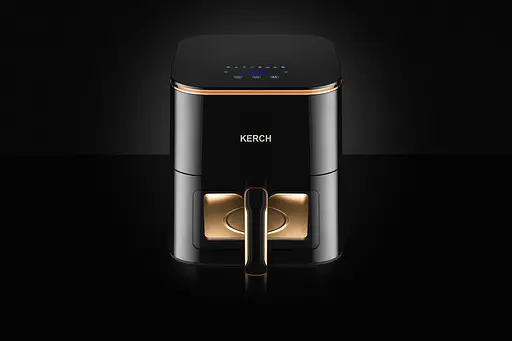 Аэрофритюрница мультипеч KERCH ICONI 5L 2500W Gold - фото 3