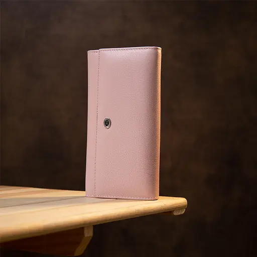 Кожаный женский кошелек ST Leather 19х10х3 см acs0018202 - фото 7