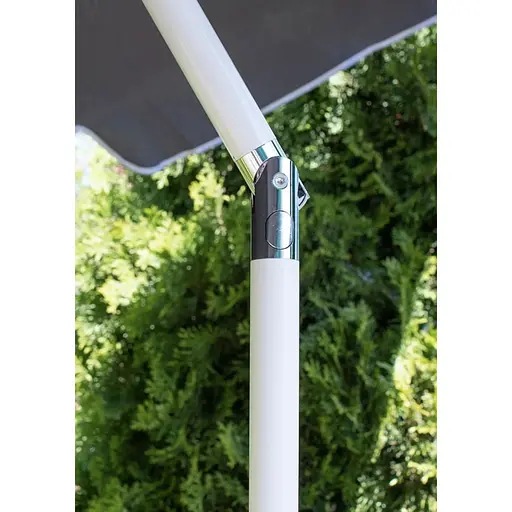 Зонт садовый Jumi Garden 200х130см серый - фото 4