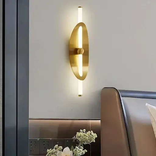 Світлодіодне бра з латунним корпусом 60 см Арт. W 60/1 A Line F - фото 1