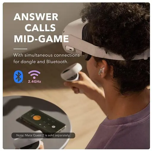 Навушники бездротові Anker Soundcore VR P10 TWS for Meta Quest (A3850G21) - фото 7