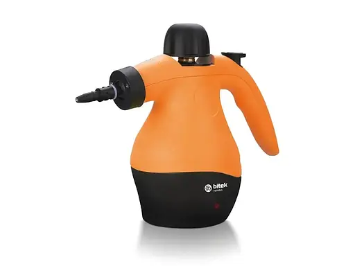 Електричний пароочисник Bitek BT-4740 Steam Cleaner для дезінфекції та очищення поверхонь з різними насадками на 360 мл 2200 Вт - фото 2