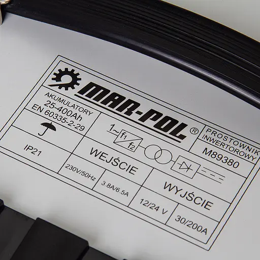 Пускозарядний пристрій Mar-Pol 200A M89380 - фото 5