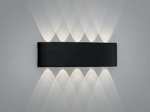 Світильник фасадний LED чорний 4 Вт 4 промені - фото 1