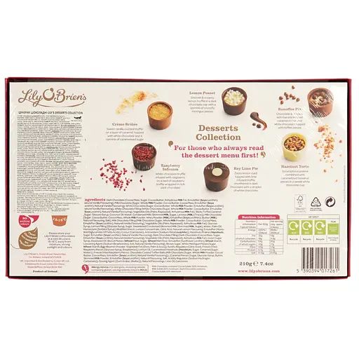 Конфеты шоколадные Lily O'brien's Desserts Collection 210 г - фото 3