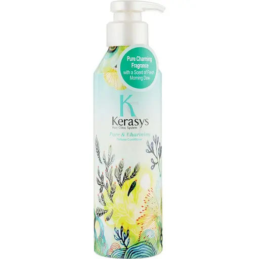 Кондиціонер парфумований для сухого та ламкого волосся KeraSys Pure & Charming Perfumed Rinse 600 мл