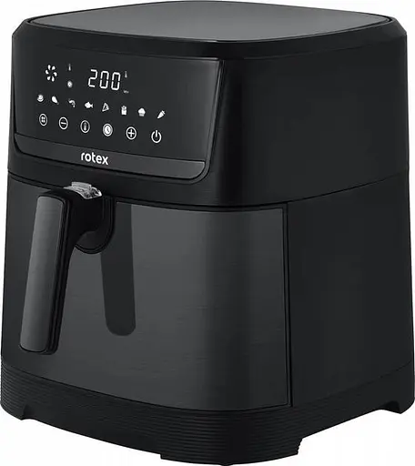Аэрогриль-мультипечь Rotex ROM960-XXL Up&DownFry с цифровой панелью управления, большая чаша XXL, приготовление без масла - фото 6