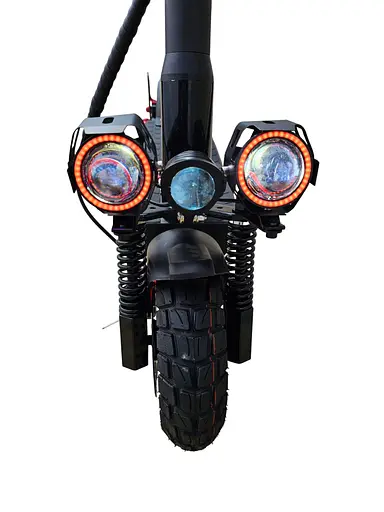 Електросамокат KugooKirin M4 PRO Plus (1000W, 23Ah) NFC ключі, 3 фари   - фото 4