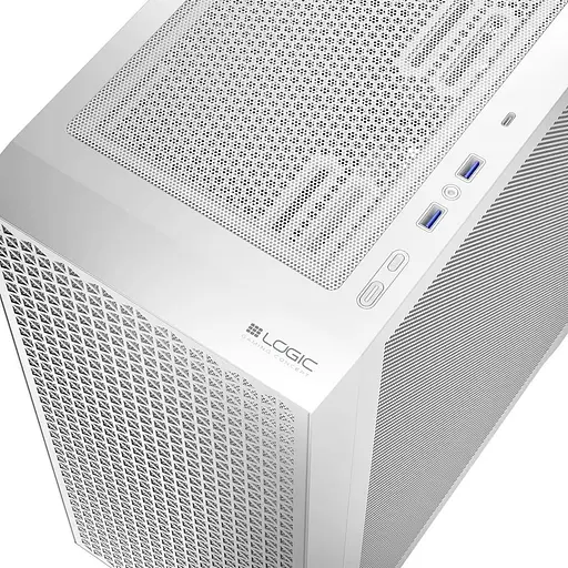 Корпус LogicConcept DART PRO MIDI WHITE MESH без блока питания (AT-DART-PRO-0000-20) - фото 2