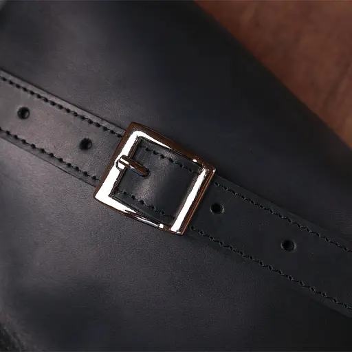 Кожаная женская бананка SHVIGEL 22х13,5х6 см 000200062 - фото 8