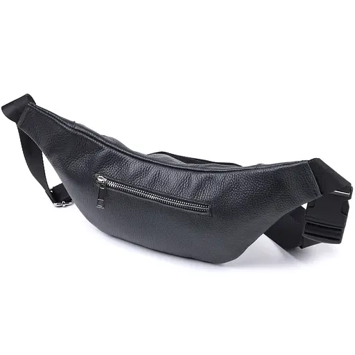 Cумка-бананка Shvigel унісекс з натуральної шкіри 26х13х2 см sum0026997 - фото 2