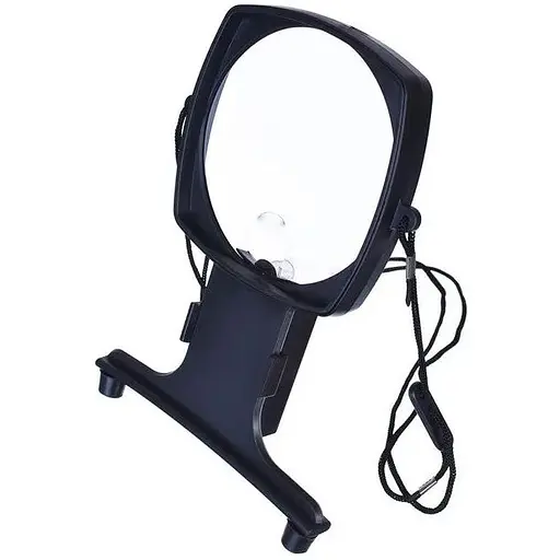 Лупа для вышивания MG11B-3 увеличение 2.5Х подсветка диаметр 100 мм + 5Х – 25 мм - фото 1