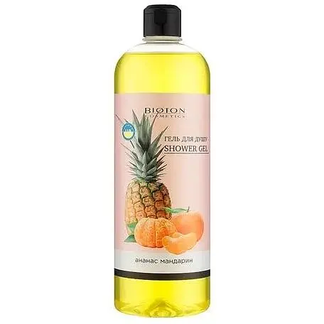 Крем-гель для душа Bioton Cosmetics Ананас-Мандарин 1000 мл [MD]