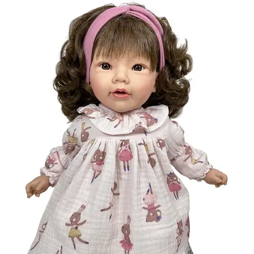 Лялька Nines d'Onil Хлоя серія Mouse з темним волоссям 45 см (6810) - фото 3