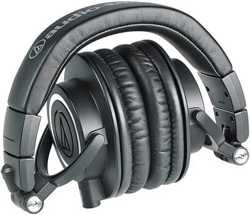 Провідні професійні навушники Audio-Technica ATH-M50X з вбудованими басами, роз'єм 3,5 мм - фото 3