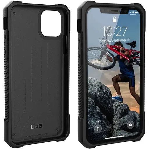 Оригинальный противоударный чехол UAG Monarch для iPhone 11 Pro (5.8") Crimson 111701119494 - фото 9