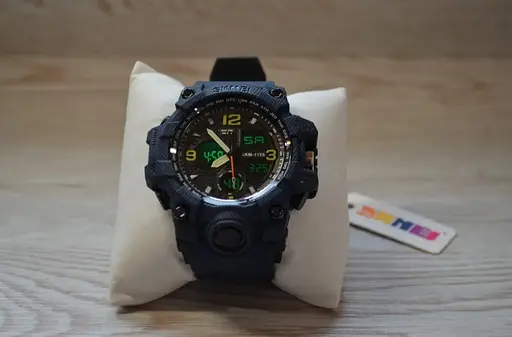 Чоловічий годинник Skmei Hamlet 1155 Синій джинс - фото 5