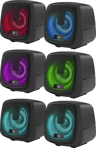 Акустика Defender J2 6Вт USB Black (65962) - фото 6