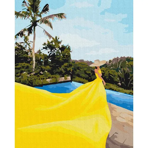 Картина за номерами "Омріяний відпочинок" BS52890, 40х50 см