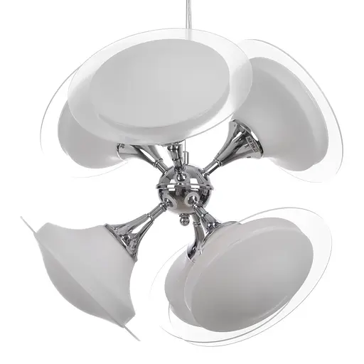 Люстра подвесная Brille классическая E27 60W CH (BL-288S/6) - фото 3