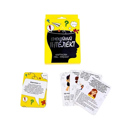 Карткова гра Емоційний інтелект, укр, Strateg
