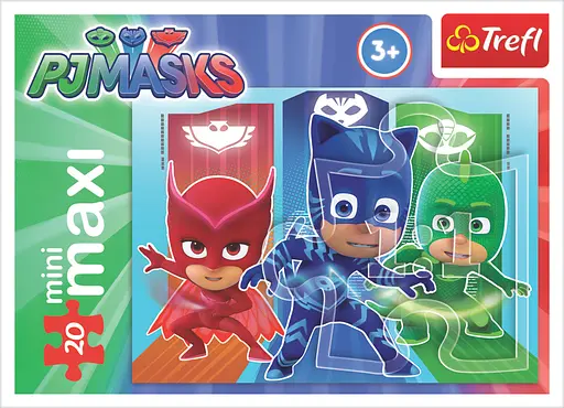 Набір Пазли - (Міні-Максі) - "Усі разом" / Герої у масках - фото 1