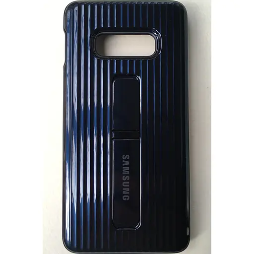 Оригінальний чохол із підставкою Protective Standing Cover для Samsung Galaxy S10e Blue Navy EF-RG970CLEGRU - фото 10