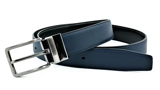 Ремінь шкіряний Weatro чоловічий двосторонній 110-125х3,5 см acs0013947 - фото 7