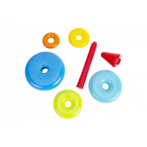 Детская развивающая игрушка "Пирамидка" ТехноК 6863TXK - фото 3