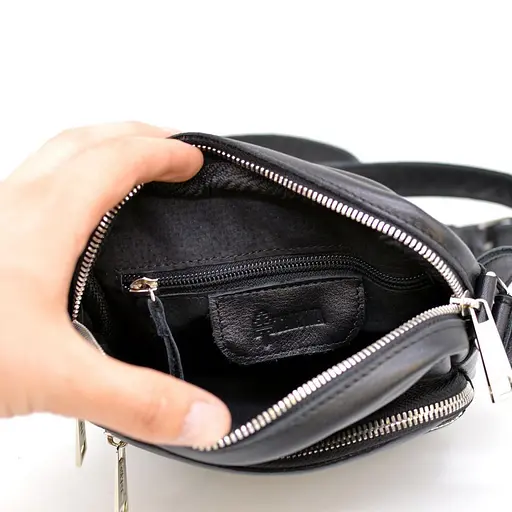 Чоловіча шкіряна сумка через плече TARWA 17.5х22х6.5 см sum0025853 - фото 5