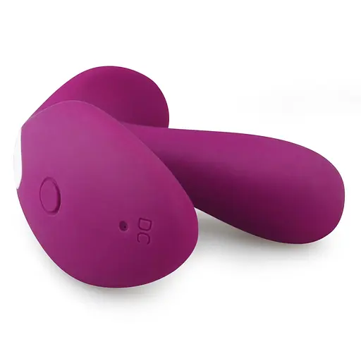 Вібратор Lovetoy O-Sensual Remote Ride 9 см фіолетовий - фото 4