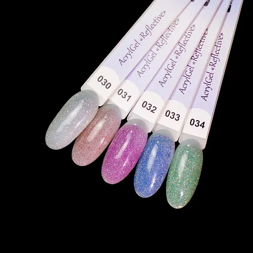 Акригель Reglance Acryl Gel "REFLECTIVE" 034 Emerald - фото 2
