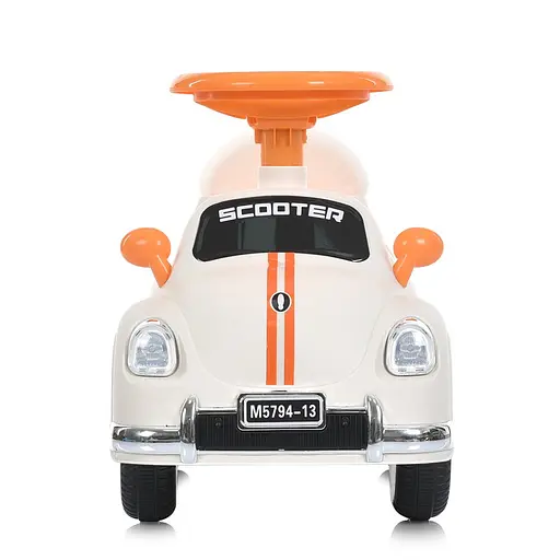 Дитяча каталка-толокар M 5794-13 бежевий, до 30 кг - фото 3