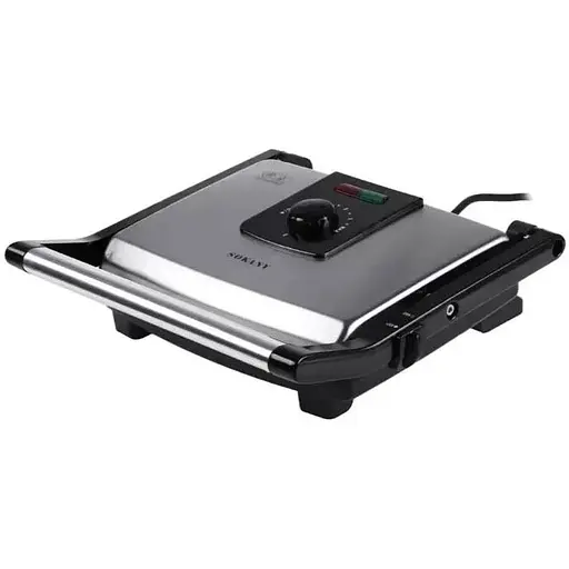 Контактный прижимной гриль Sokany KJ-202 с терморегулятором настольный 2000 Вт - фото 1
