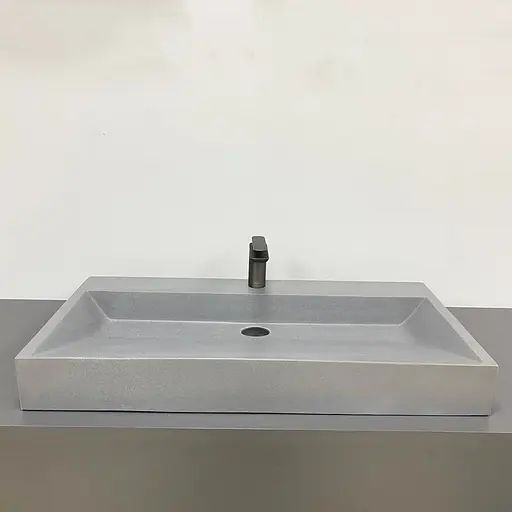 Умивальник VBI Vieste 80 grey matt накладний VBI-016801, Сірий - фото 2