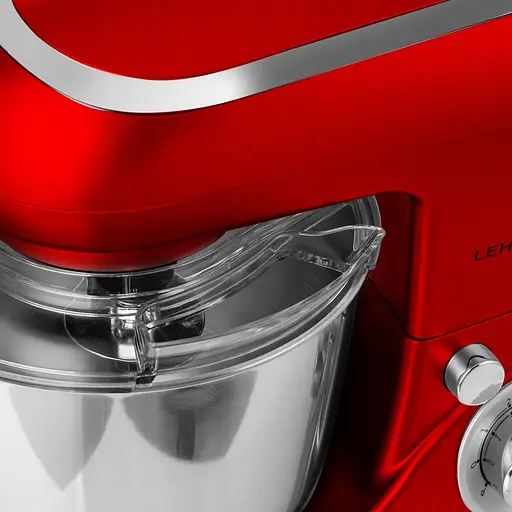 Кухонний комбайн тістоміс Lehmann Chervil RED 2200W - фото 9