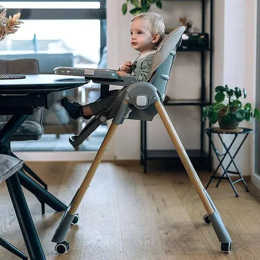 Стульчик для кормления FreeON KAI, бирюзовый - фото 11