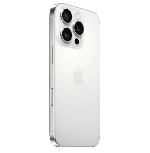 Смартфон Apple iPhone 16 Pro 128GB White Titanium (MYNE3) - фото 3