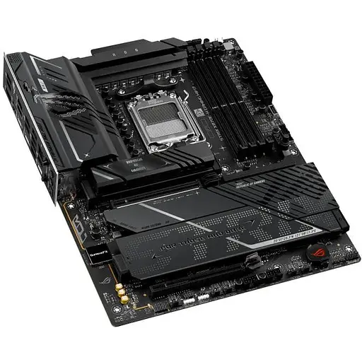 Материнська плата Asus Rog Strix X870E-H Gaming WIFI7 sAM5 X870 4xDDR5 M.2 HDMI USB Type-C WiFi BT ATX - фото 5