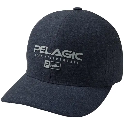 Кепка Pelagic Delta Flexfit Heathered S/M Smokey Blue - фото 1