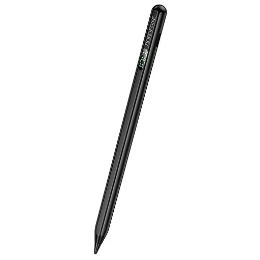 Стилус Borofone BG100 Universal active capacitive pen with digital display черный - фото 1