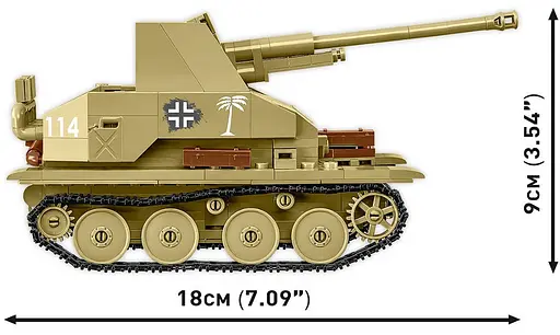 Конструктор дитяча машина Sd.Kfz.139 Marder III COBI 3131 - фото 6