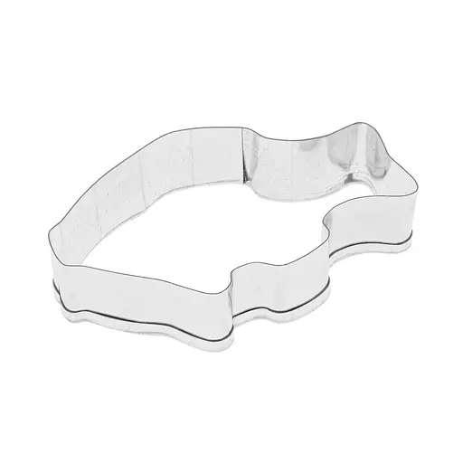 Набір металевих форм для вирізання висічки вирубки печива 6 шт. (янголятко, ялинка, рибка, сердечко), Master Class Сірий 86828 - фото 9