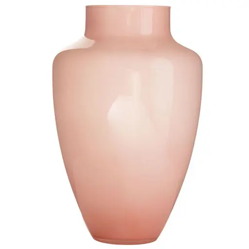 Ваза Lefard Olaf Pink стеклянная 30х21 см (804-160) - фото 1