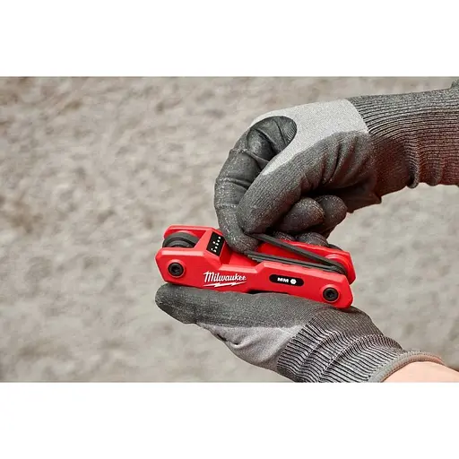 Ключи шестигранные Milwaukee 118 мм HEX1.5-8 мм набор 8 шт. (4932480978) - фото 9