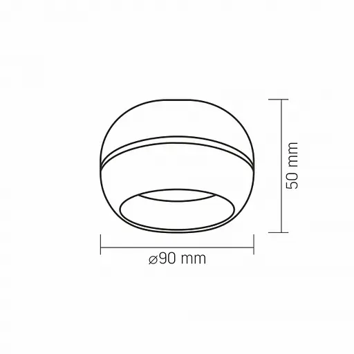 Світильник Videx під лампу GX53 універсальний Чорний VL-SPF16A-B - фото 5
