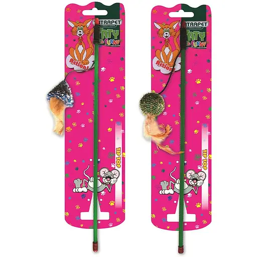 Іграшка для котів Tatrapet Caty funny дражнилка з пір'їнкою 45 см 