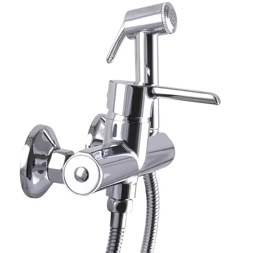 Змішувач для гігієнічного душу зовнішнього монтажу 150 мм Domino Prestige DPS-206N 000025214, Хром - фото 3