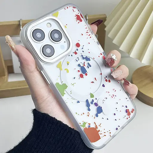 Чохол Epik TPU+PC Flush with MagSafe для Apple iPhone 13 Pro Max 6.7 White - фото 2